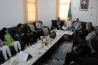 قاء مدير الجامعة بالنيابة مع الفرق المشاركة في البطولات الجهوية