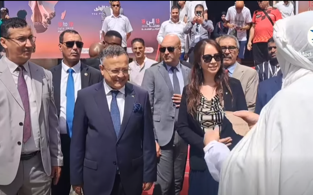 حضور معالي وزير التربية والتعليم العالي لمهرجان الجزائر