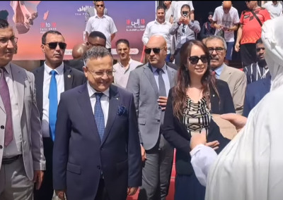 حضور معالي وزير التربية والتعليم العالي لمهرجان الجزائر