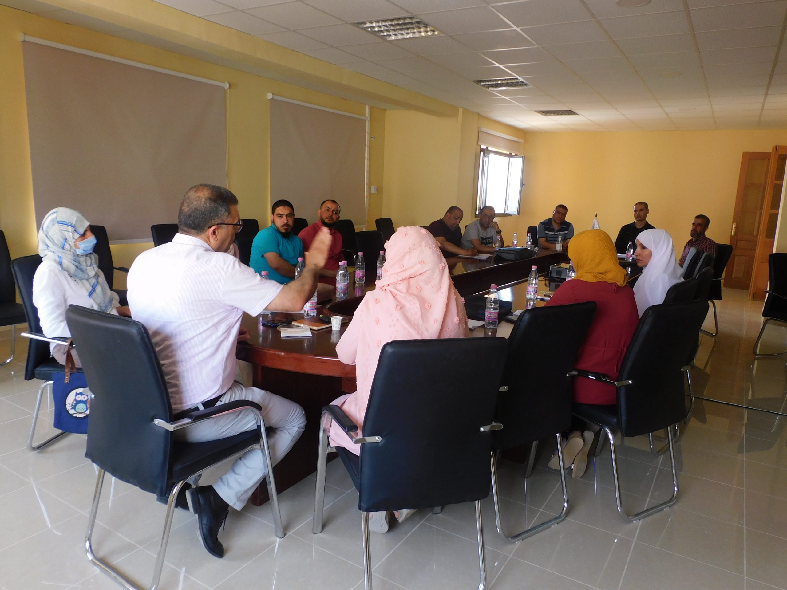 إجتمـــاع خلية الجودة بالكليـة ‎‎