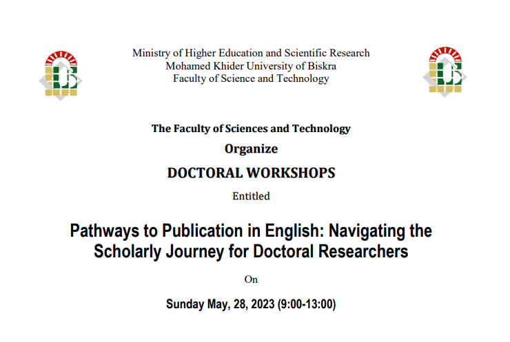 Pathways to Publication in English: Navigating the Scholarly Journey for Doctoral Researchers