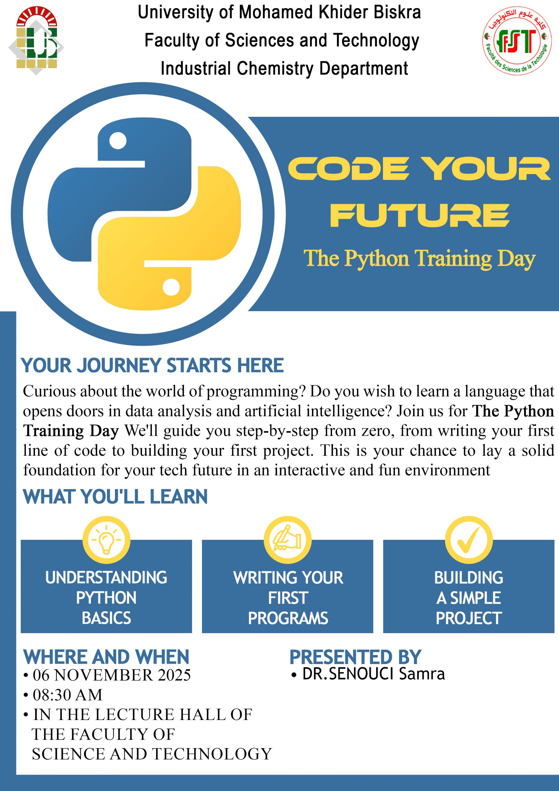Journée de Formation python